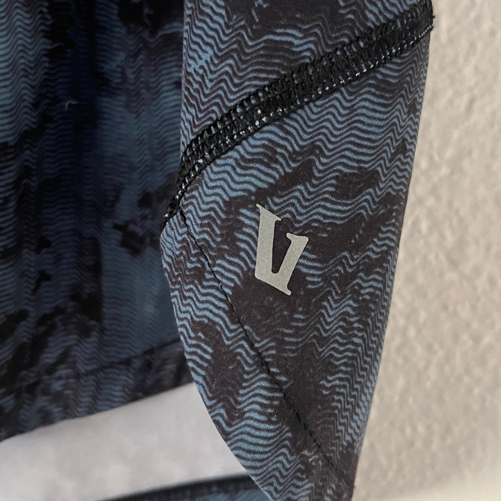 Vuori Omni Performance Womens Shorts Blue Black Size Large - Picture 3 of 6